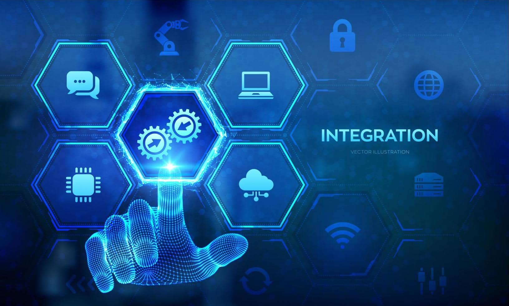 Technology Integration Illustration