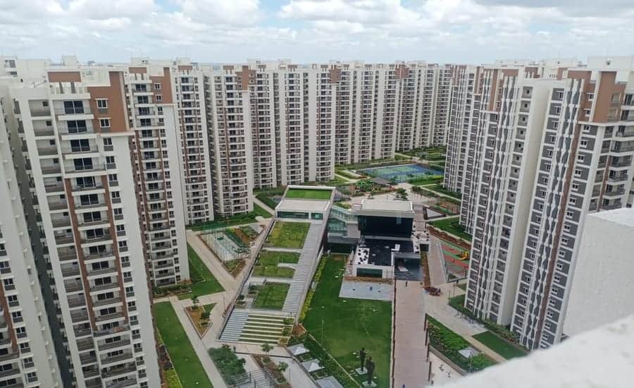 Modern society buildings