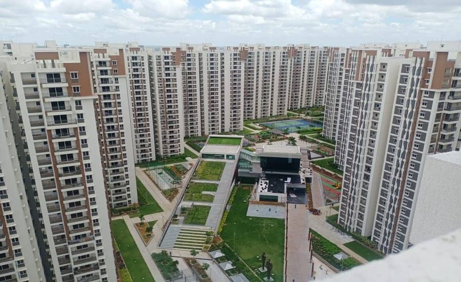 Modern society buildings